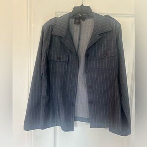Pinstripe blazer